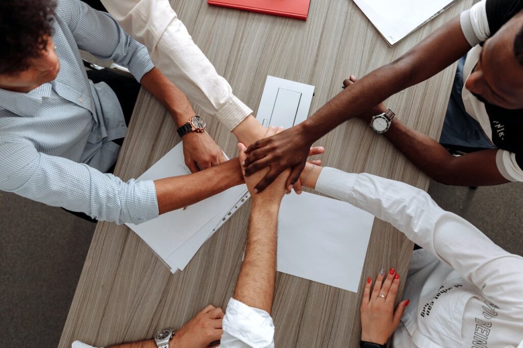 Crafting a Robust Startup Team for Success Photo by Thirdman: https://www.pexels.com/photo/man-and-woman-holding-each-other-s-hands-as-a-team-5256816/