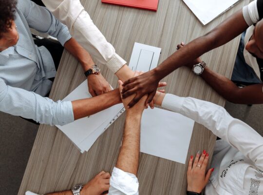 Crafting a Robust Startup Team for Success Photo by Thirdman: https://www.pexels.com/photo/man-and-woman-holding-each-other-s-hands-as-a-team-5256816/