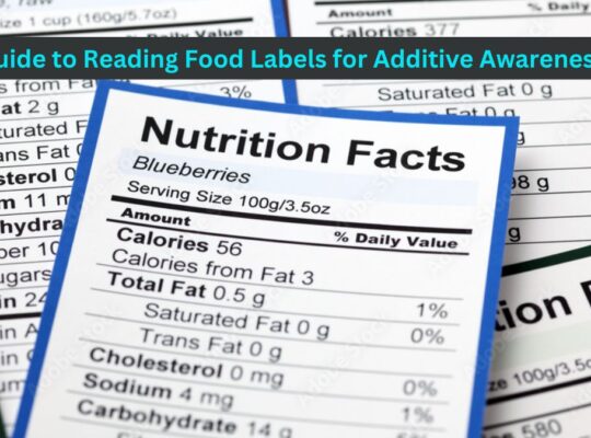 A Guide to Reading Food Labels for Additive Awareness