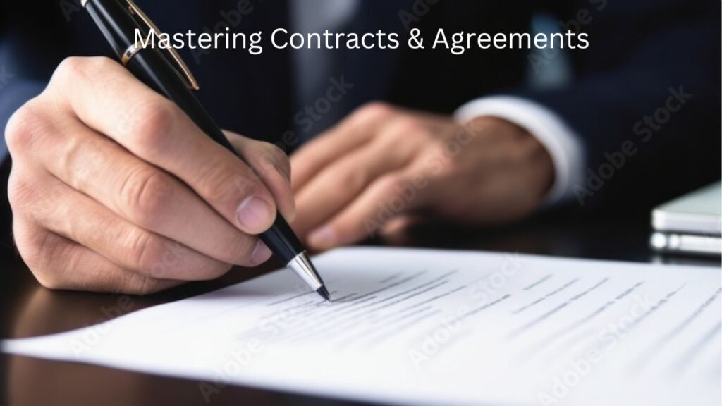 Contracts & Agreements: Building a Secure Foundation for Your Startup