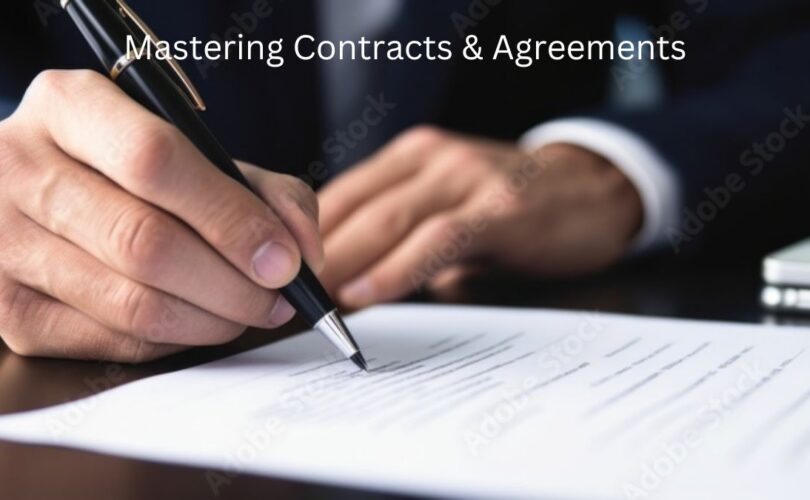 Contracts & Agreements: Building a Secure Foundation for Your Startup