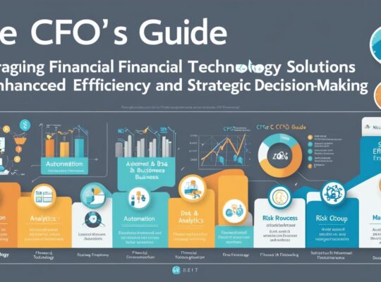 The CFO's Guide to Leveraging Financial Technology (FinTech) Solutions for Enhanced Efficiency and Strategic Decision-Making