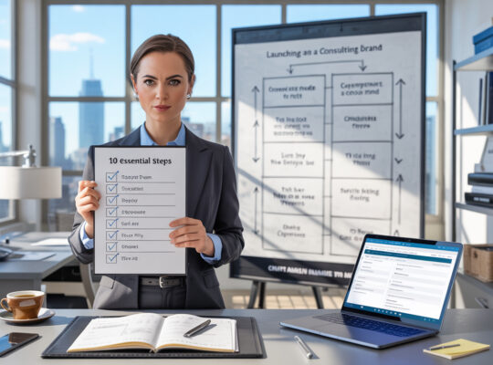 A Consultant's Guide to Starting a Business 10 Essential Steps to Launch Successfully and Grow Your Consulting Brand