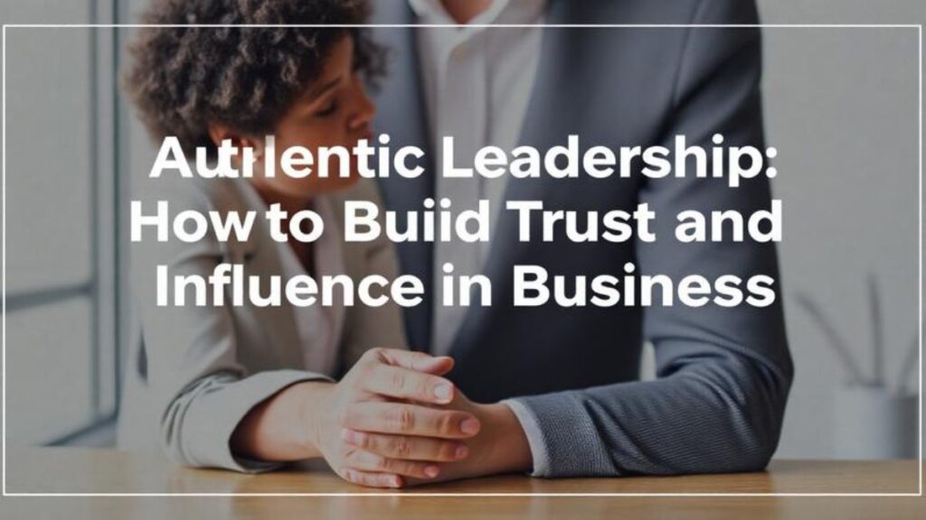 Authentic Leadership: How to Build Trust and Influence in Business