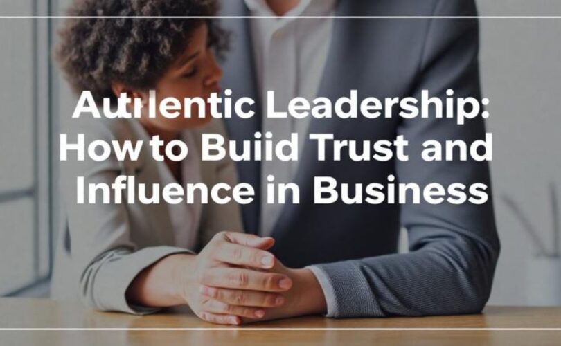 Authentic Leadership: How to Build Trust and Influence in Business